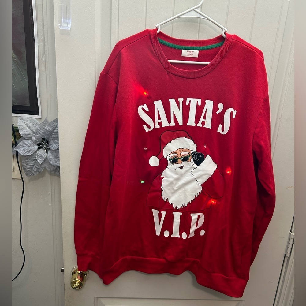 Holiday Time Red and Green Sweatshirt